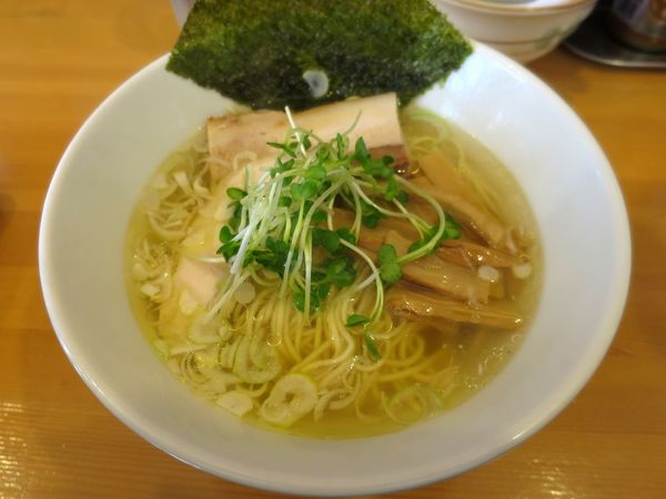 「しおそば ７８０円」@麺や 吉四 KiCCHOの写真