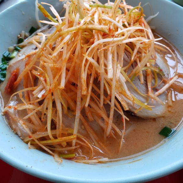 「ネギみそチャーシュー」@くるまやラーメン 土気店の写真