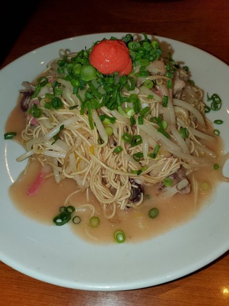 「明太焼きラーメン」@博多ラーメン ShinShin 博多デイトス店の写真