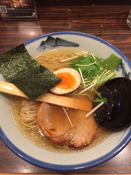 「塩らーめん ¥980」@AFURI 横浜ジョイナス店の写真