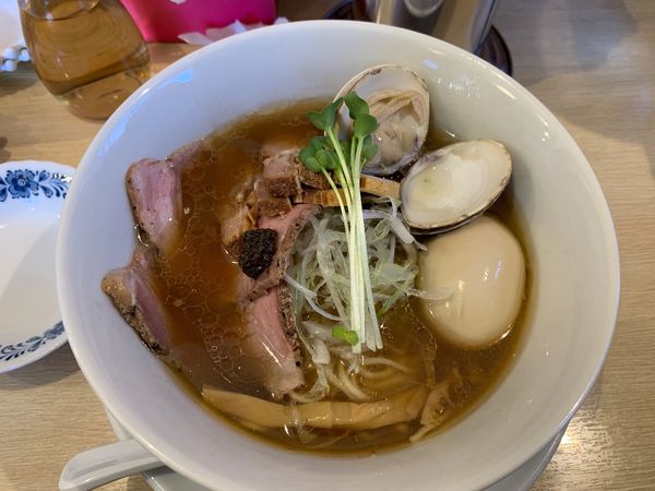 「特製蛤そば醤油」@麺屋壱心の写真