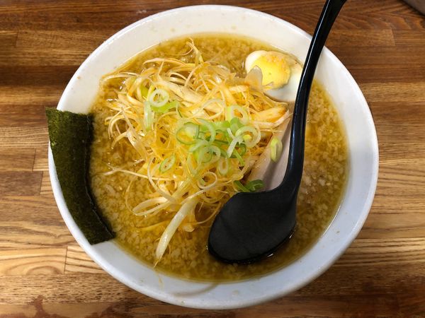 「ネギラーメン 味噌」@らーめん三水の写真