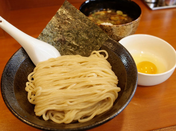 「つけ麺…790円・生玉子…+50円」@大勝軒 SHIBAKIの写真