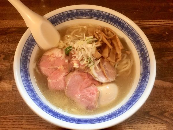 「中華そば 塩＋特増し」@燦燦斗の写真