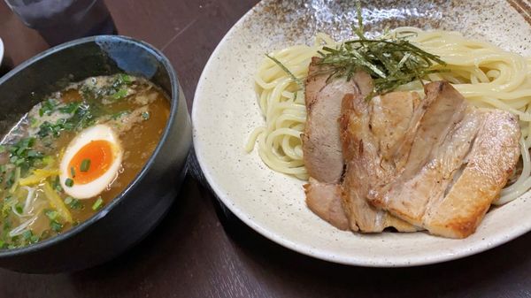 「チャーシューつけ麺」@麺屋 青山 本店の写真