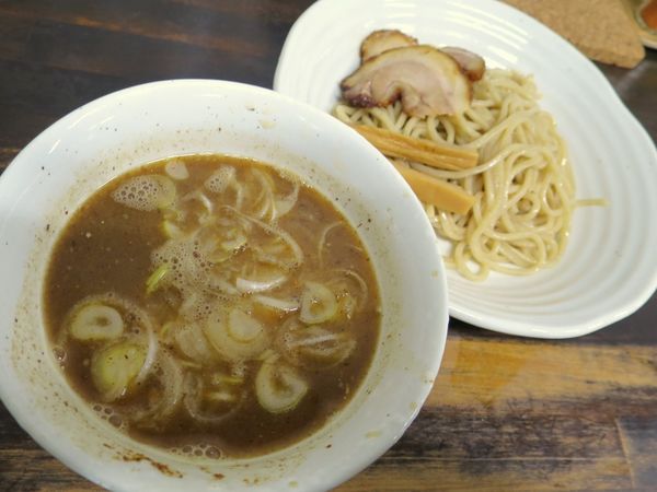 「半盛つけ麺 ７５０円」@らー麺 つるやの写真