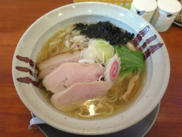 「鯛煮干しら～めん ８３０円」@中華そば かずしのの写真