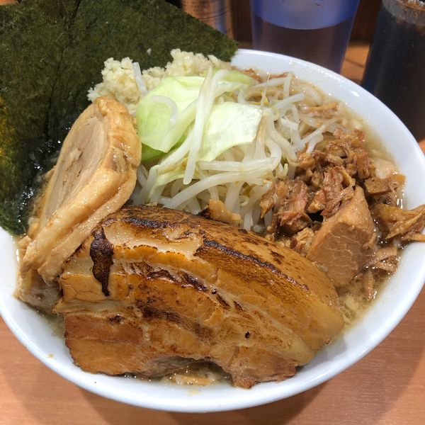 「忍者らーめん」@らーめん忍者の写真