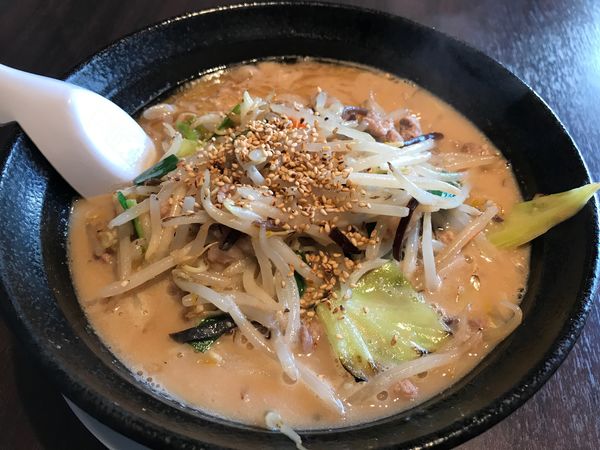 「みそラーメン　780円」@自家製極太麺 みそ家の写真