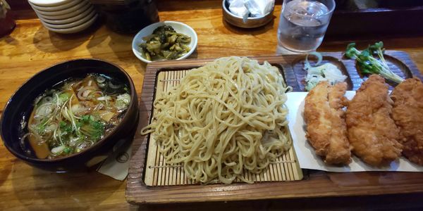 「こうようつけ麺中盛」@新高揚の写真