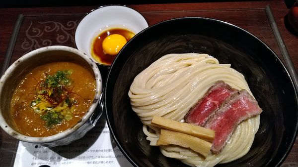 「満天+大盛り+つけたま」@つけ麺 繁田の写真