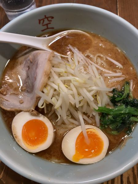 「味玉ぶしラーメン」@麺屋 空の写真