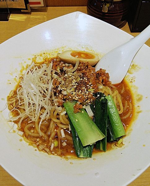 「汁なし坦々麺 900円」@寿限無 担々麺の写真