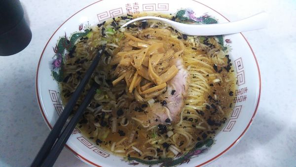 「イニシャルＭ（限定）」@ラーメン星印の写真