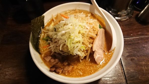 「【限定】濃厚味噌らーめん 920円」@麺屋大斗 芝大門店の写真
