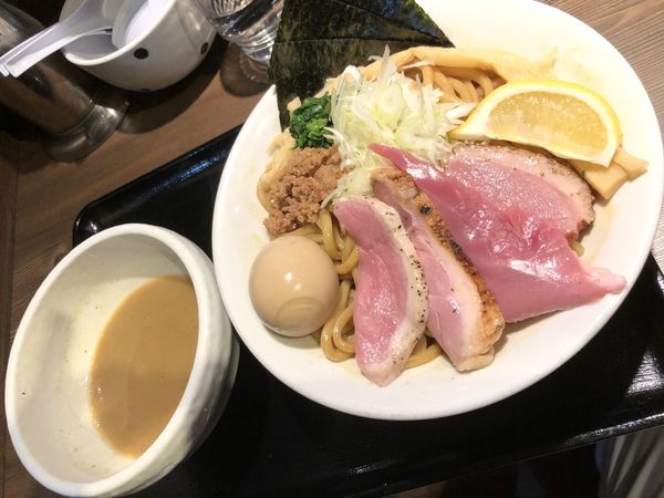 「特製鴨白湯和えつけそば＋大盛」@鴨出汁中華蕎麦 麺屋yoshikiの写真