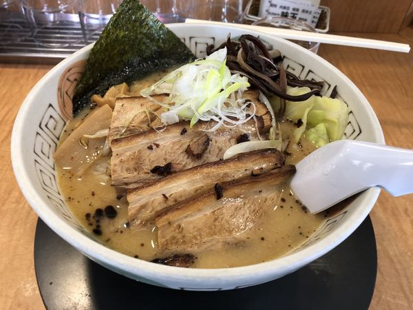 「白味噌チャーシュー麺大盛」@十味やの写真