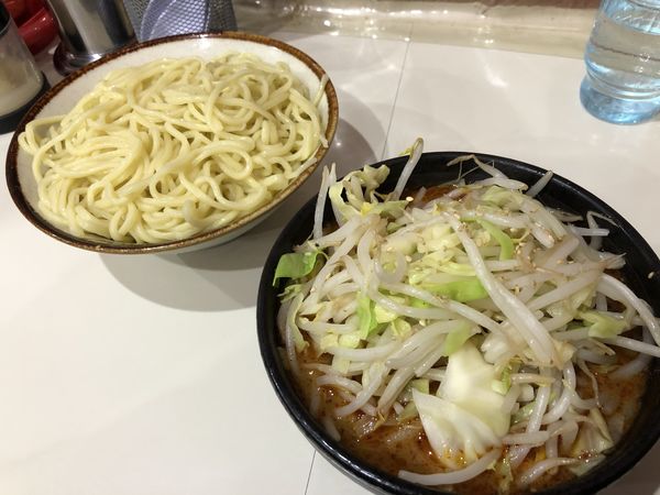 「【限定】もり赤マー油 820円 野菜 120円」@所沢大勝軒の写真