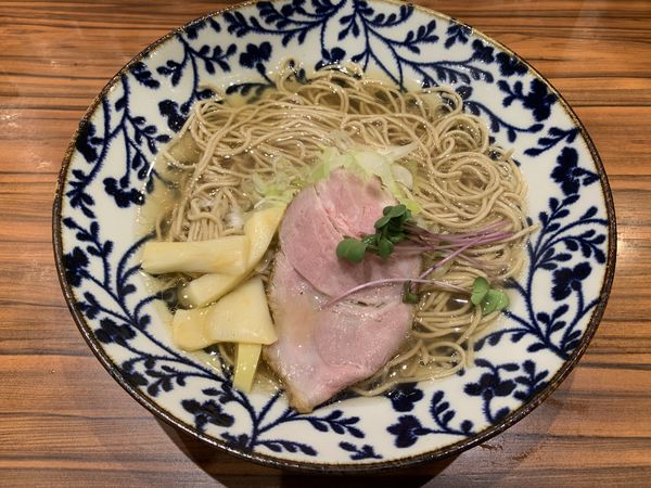 「鷄煮干しそば 780円」@鶏そば 新里の写真