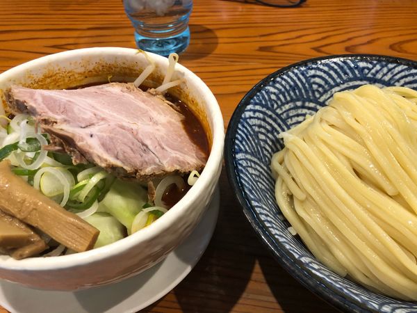 「つけそば麻辣1000円」@麺 一直の写真