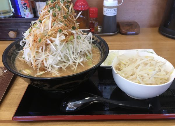 「ネギ味噌ラーメン(740¥)」@優勝軒 日立店の写真