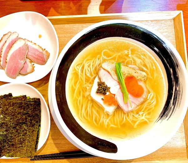 「のどぐろ煮干の白醤油そば」@麺処しろくろの写真