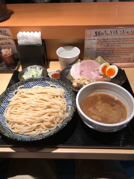 「特製つけ麺並」@つけ麺 道の写真