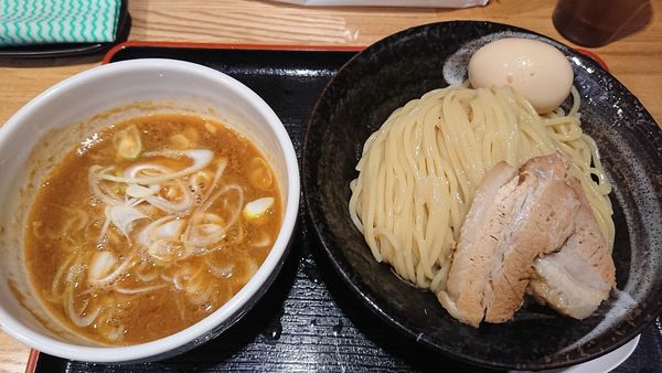 「味玉つけ麺中盛」@麺屋 睡蓮の写真