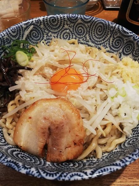 「まぜそば」@麺恋処 爆龍の写真