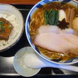 味玉中華そば＋豚角飯