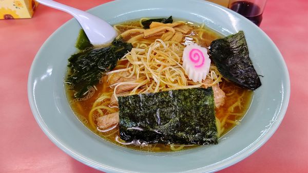「ネギラーメン中700円」@ラーメンショップの写真