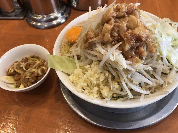 「【限定】汁なし大」@麺屋穴場の写真