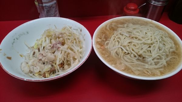「麺増し・大(ヤサイアブラ)￥８８０」@ラーメン二郎 京急川崎店の写真