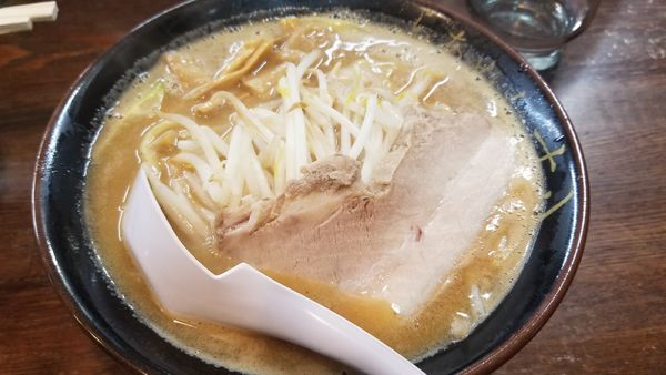 「信州味噌らあめん」@らあめん 寸八 総本店の写真