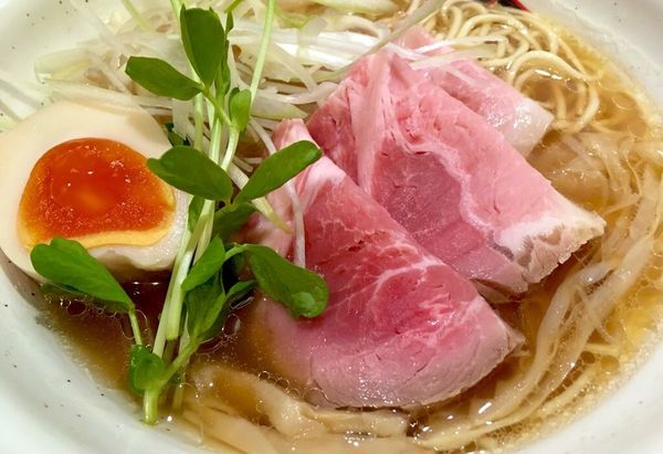 「純鳥ラーメン醤油」@麺や秀の写真