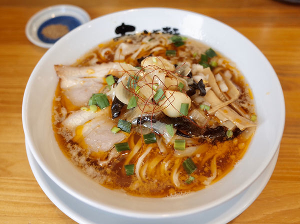 「ニボチャチャ!!ラーメン…780円・スタミナに変身…250円」@ニボチャチャ！！ラーメン あらき軒の写真