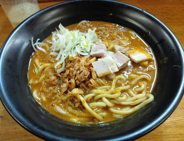 「カレーらーめん ￥900」@麺屋信玄の写真