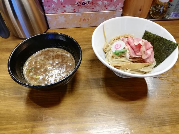 「濃厚魚介つけ麺」@馳走麺 狸穴の写真