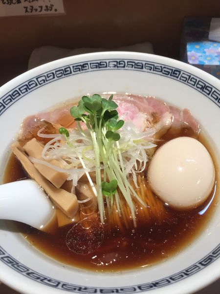 「特製中華そば」@中華そば ます田の写真