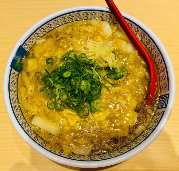 「玉子あんかけ生姜ラーメン」@どうとんぼり神座 関西国際空港店の写真