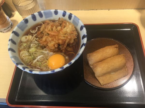 「朝食サービスセット(¥390)」@そば新 御茶ノ水店の写真