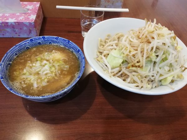 「つけ麺　豚骨　限定」@メガガンジャの写真