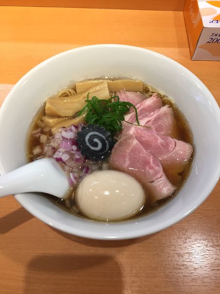 「‪【限定】特製のどぐろそば‬」@らぁ麺 はやし田 池袋店の写真