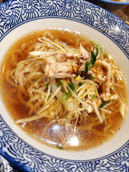 「手羽先のネギラーメン(限定)」@しろくまの写真