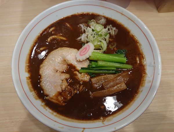 「六等星こってり（麺少なめ）」@麺や 六等星の写真