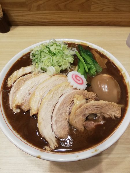 「六等星こってり　780円　肉マシ　250円」@麺や 六等星の写真