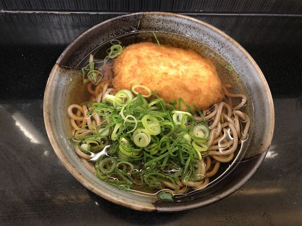 「コロッケそば」@南海そば なんば3階店の写真