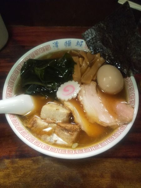 「特製中華そば おつまみセット」@中華めん処 道頓堀の写真