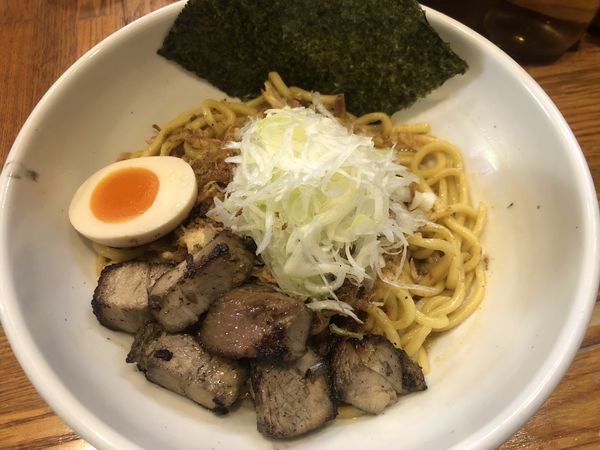 「汁なし・中（700円）」@らーめん 破顔の写真