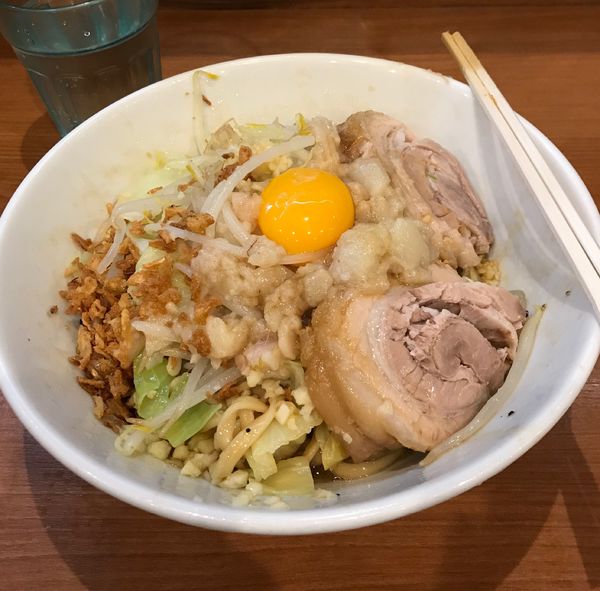 「汁なし　麺少なめ」@ラーメンBoo Boo太郎。の写真